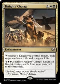 Knights' Charge - Commander: March of the Machine - Magic: The Gathering card