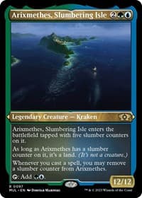 Arixmethes, Slumbering Isle (Foil Etched) - March of the Machine: Multiverse Legends - Magic: The Gathering card