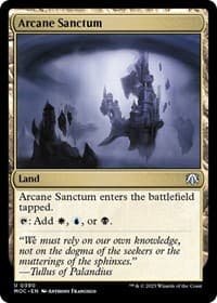 Arcane Sanctum - Commander: March of the Machine - Magic: The Gathering card