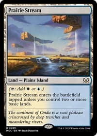 Prairie Stream - Commander: March of the Machine - Magic: The Gathering card