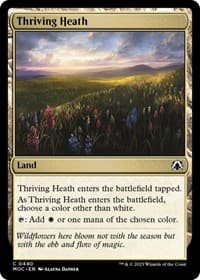 Thriving Heath - Commander: March of the Machine - Magic: The Gathering card