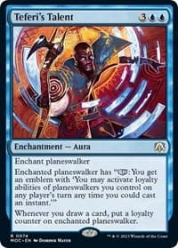 Teferi's Talent - Commander: March of the Machine - Magic: The Gathering card