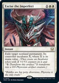Excise the Imperfect - Commander: March of the Machine - Magic: The Gathering card