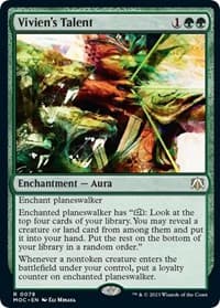 Vivien's Talent - Commander: March of the Machine - Magic: The Gathering card