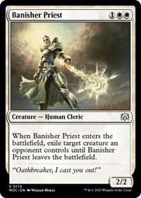 Banisher Priest - Commander: March of the Machine - Magic: The Gathering card
