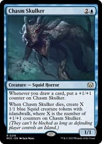Chasm Skulker - Commander: March of the Machine - Magic: The Gathering card