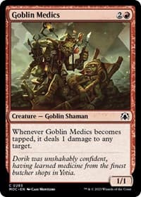 Goblin Medics - Commander: March of the Machine - Magic: The Gathering card