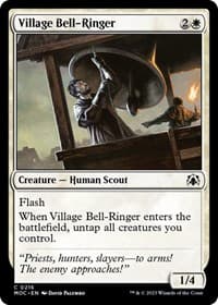 Village Bell-Ringer - Commander: March of the Machine - Magic: The Gathering card