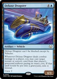 Deluxe Dragster - Commander: March of the Machine - Magic: The Gathering card