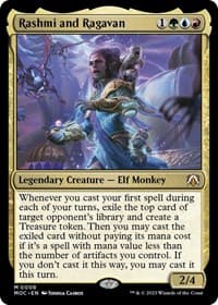 Rashmi and Ragavan - Commander: March of the Machine - Magic: The Gathering card