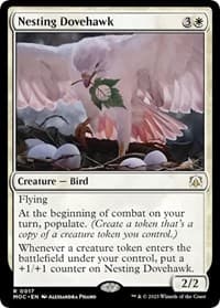Nesting Dovehawk - Commander: March of the Machine - Magic: The Gathering card