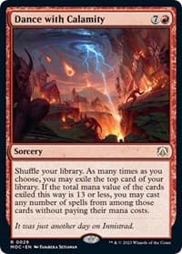 Dance with Calamity - Commander: March of the Machine - Magic: The Gathering card