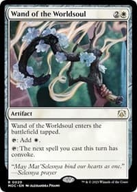 Wand of the Worldsoul - Commander: March of the Machine - Magic: The Gathering card