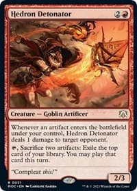 Hedron Detonator - Commander: March of the Machine - Magic: The Gathering card
