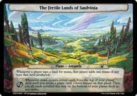 The Fertile Lands of Saulvinia - Planechase: March of the Machine - Magic: The Gathering card