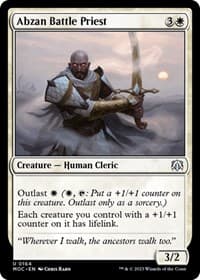 Abzan Battle Priest - Commander: March of the Machine - Magic: The Gathering card