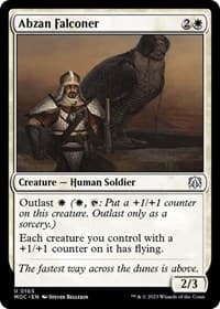 Abzan Falconer - Commander: March of the Machine - Magic: The Gathering card
