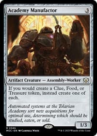 Academy Manufactor - Commander: March of the Machine - Magic: The Gathering card