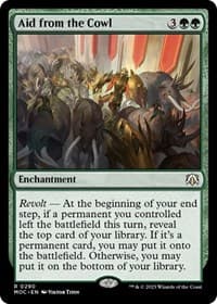 Aid from the Cowl - Commander: March of the Machine - Magic: The Gathering card