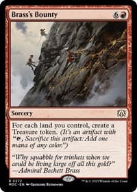 Brass's Bounty - Commander: March of the Machine - Magic: The Gathering card