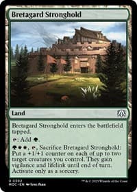 Bretagard Stronghold - Commander: March of the Machine - Magic: The Gathering card