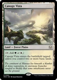 Canopy Vista - Commander: March of the Machine - Magic: The Gathering card