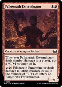 Falkenrath Exterminator - Commander: March of the Machine - Magic: The Gathering card