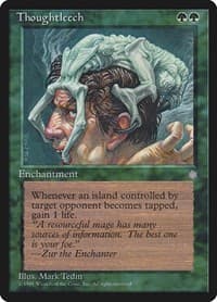 Thoughtleech - Ice Age - Magic: The Gathering card