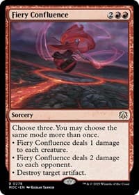Fiery Confluence - Commander: March of the Machine - Magic: The Gathering card