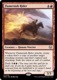 Flamerush Rider - Commander: March of the Machine - Magic: The Gathering card