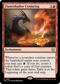 Flameshadow Conjuring - Commander: March of the Machine - Magic: The Gathering card