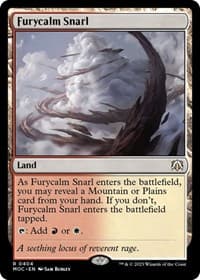 Furycalm Snarl - Commander: March of the Machine - Magic: The Gathering card