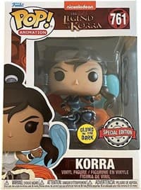 The Legend of Korra: Korra (Glow in the Dark) - Pop! Vinyl - Funko card
