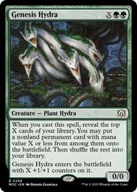 Genesis Hydra - Commander: March of the Machine - Magic: The Gathering card