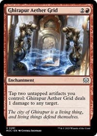 Ghirapur Aether Grid - Commander: March of the Machine - Magic: The Gathering card