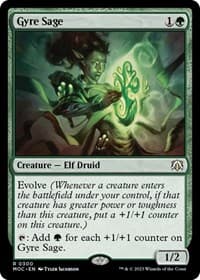 Gyre Sage - Commander: March of the Machine - Magic: The Gathering card