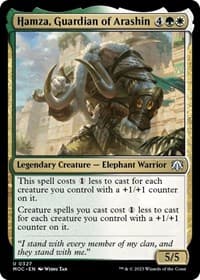 Hamza, Guardian of Arashin - Commander: March of the Machine - Magic: The Gathering card