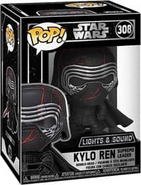 Star Wars: The Rise of Skywalker: Kylo Ren (Lights & Sound) - Pop! Vinyl - Funko card