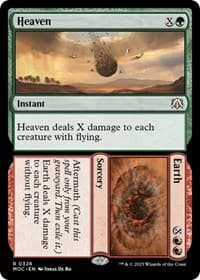 Heaven // Earth - Commander: March of the Machine - Magic: The Gathering card