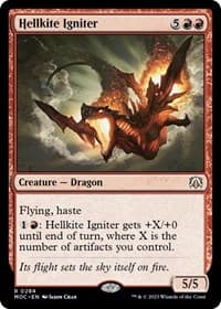 Hellkite Igniter - Commander: March of the Machine - Magic: The Gathering card