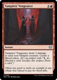 Vampires' Vengeance - Commander: March of the Machine - Magic: The Gathering card