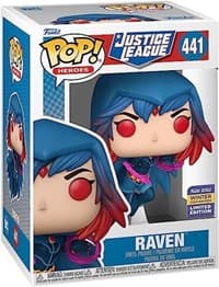 Justice League: Raven (Winter Con 2022 Exclusive) - Pop! Vinyl - Funko card