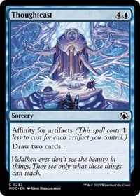 Thoughtcast - Commander: March of the Machine - Magic: The Gathering card