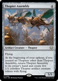 Thopter Assembly - Commander: March of the Machine - Magic: The Gathering card