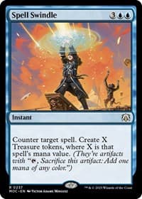 Spell Swindle - Commander: March of the Machine - Magic: The Gathering card