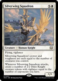 Silverwing Squadron - Commander: March of the Machine - Magic: The Gathering card