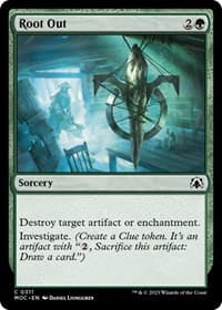 Root Out - Commander: March of the Machine - Magic: The Gathering card
