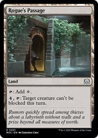 Rogue's Passage - Commander: March of the Machine - Magic: The Gathering card