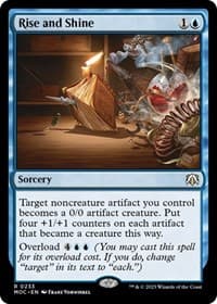 Rise and Shine - Commander: March of the Machine - Magic: The Gathering card