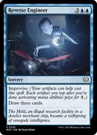 Reverse Engineer - Commander: March of the Machine - Magic: The Gathering card
